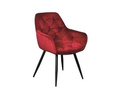 Стул кухонный Signal CHERRY Velvet Bluvel 59 (бордовый/черный мат) СИГНАЛ