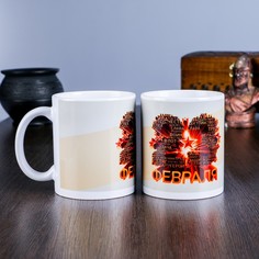 Кружка "23 февраля. Слова", с нанесением Дарим Красиво