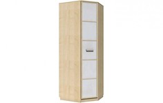 Сильва Шкаф угловой правый НМ 013.04-02 Фанк Дуб сонома/белый скандинавский Silva