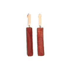 Серьги из бижутерного сплава с камнем Moon Paris Mo-1902-026