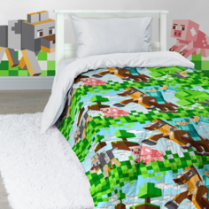 Покрывало стеганое «Juno» 145х200 Майнкрафт 16428-1 Тейковский ХБК