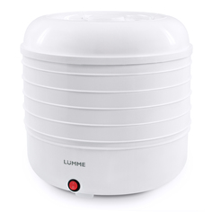 Сушилка для овощей и фруктов LUMME LFD-105PP черный, белый