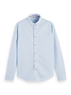 Рубашка мужская Scotch & Soda 167261/0219 голубая M