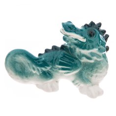 Статуэтка "Дракон", фарфор, роспись, ЛФЗ, скульптор Т. С. Линчевская, СССР, 1970-1980 гг. Однажды