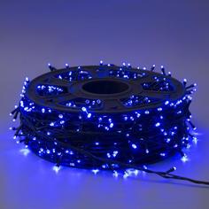Световая гирлянда новогодняя HTI Клип-лайт 2361684 100 м синий