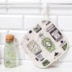 Прихватка "Этель" Kitchenware 19х19см,100% х/л, саржа 190 г/м2