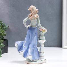 Сувенир керамика "Девушка с вазоном" 29х15х9,5 см Look&Buy