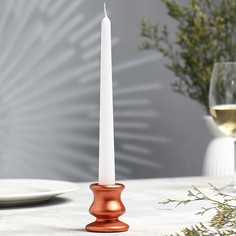 Подсвечник Классик, 6х5,5 см, бронза No Brand