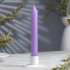 Свеча столовая ароматическая Горная Лаванда, 17х2 см, 40 гр No Brand