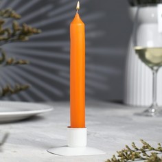 Свеча столовая ароматическая Апельсин, 17х2 см, 40 гр No Brand