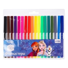 Фломастеры, 18 цветов, Холодное сердце Disney