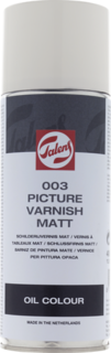 Лак покрывной МАТОВЫЙ-АЭРОЗОЛЬ № 003 для масла, 400 ml, артикул 95165003 Royal Talens