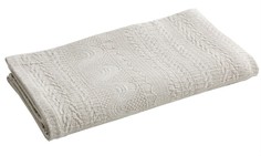 Blanc des Vosges Покрывало 230/250 БЕЖЕВЫЙ 85% хлопок + 15% лен пике, 400 г/м2 DONEGAL L