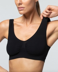 Бюстгальтер женский Pompea SEAMLESS черный S/M