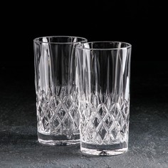 CRYSTAL BOHEMIA Набор стаканов для воды, 320 мл, хрусталь, 2 шт