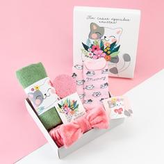 ЭТЕЛЬ Набор подарочный "Самая красивая кошечка" полотенце и акс 5516810