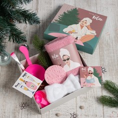 Этель Набор подарочный Этель Time to relax полотенце и акс