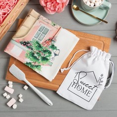 Этель Набор подарочный Sweet home полотенце 40х73см, лопатка