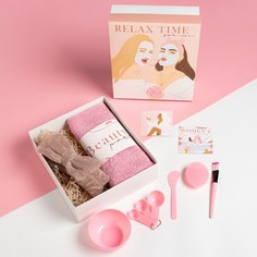 Этель Набор подарочный Этель Relax time полотенце и аксс (7 предм)