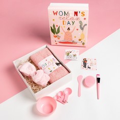 Этель Набор подарочный Этель Womens day полотенце и аксс (7 предм)