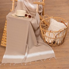LoveLife Полотенце для ванны Пештемаль Love Life Cotton Foutah90х170см,220г/м,80%хл, 20% п