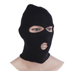 ONLYTOP Балаклава - маска 3 отверстия, черный