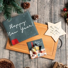 Этель Набор подарочный Этель Champagne: кух. полотенце и акс.