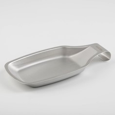 Подставка для кухонных принадлежностей, 22,5×11×2,5, цвет серебро No Brand