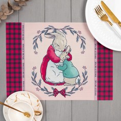 Салфетка на стол "Семья", ПВХ, 40*29 см Этель