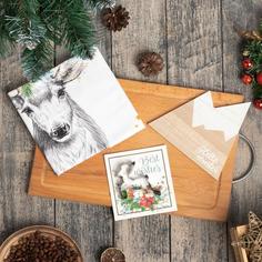 Набор подарочный "Merry christmas" кух полотенце и акс. Этель