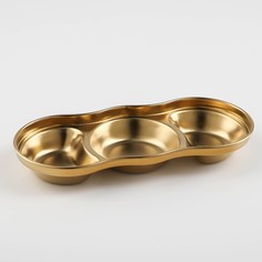Подставка для кухонных принадлежностей, 20×8,5×2,6, цвет золото No Brand