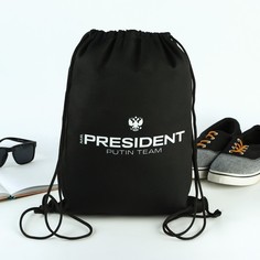 Мешок для обуви Mr.President, классика, цвет чёрный, размер 41х31 No Brand