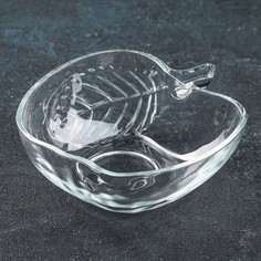 Соусник «Яблоко», 100 мл, 12×12×4 см No Brand