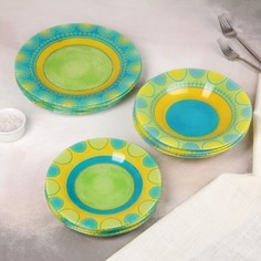 Сервиз столовый Propriano turquoise, 18 предметов Luminarc