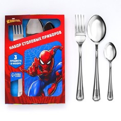 Набор детских столовых приборов, 3 предмета, Человек-паук Marvel