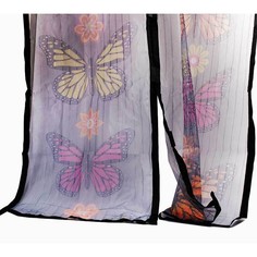Москитная сетка с бабочками - Magic Mesh Butterfly, 18 магнитов No Brand