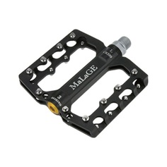 Велосипедные педали TBS mlg-CK539 CNC, 90х105х7мм, ось CrMo, 3 промподшипника, смен. шипы