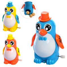 Симбат Игрушка заводная, пингвин в ассортименте уп-6шт в кор.2x12уп Simba