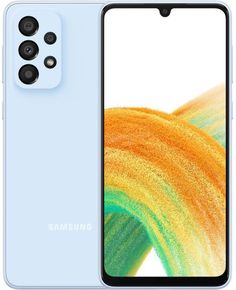 Смартфон Samsung Galaxy A33 5G 6/128Gb небесно-голубой (Global)