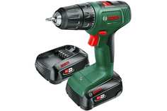 Аккумуляторная дрель-шуруповерт Bosch EasyDrill 18V-40 (2 АКБ и З/У), 18В, 2А*ч