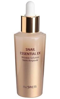СМ Snail Essential Сыворотка Snail Essential EX Wrinkle Solution Stem Ampoule 50ml The Saem