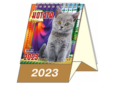 Настольный перекидной календарь-домик Комплект 2 "Котята" Элит Стайл