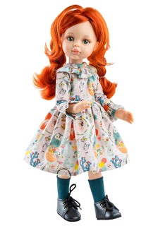 Цветочное платье и носочки для шарнирных кукол 32 см Paola Reina