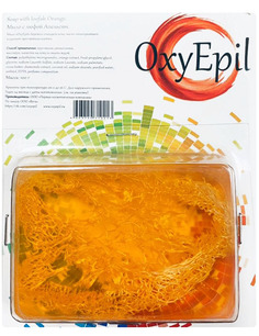 Мыло с люфой Апельсин OxyEpil 100 гр