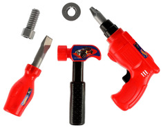 Набор инструментов ХОТ ВИЛС блист.28,5x20,8x4см ИГРАЕМ ВМЕСТЕ в кор.2x72шт Shantou Gepai