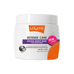 Маска для окрашенных волос восстанавливающая Lolane с кератином, 200 г