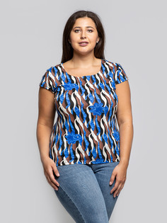 Футболка женская Magic Lady cl2020_c09 белая 52 RU