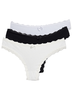 Комплект трусов женских Magic Lady cl0166_c19 белых XL