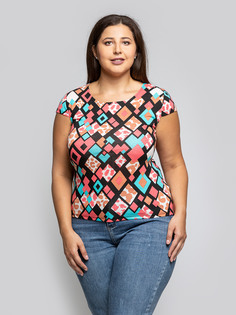 Футболка женская Magic Lady cl2020_c38 красная 50 RU