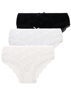 Комплект трусов женских Magic Lady cl0150_c03 белых XL